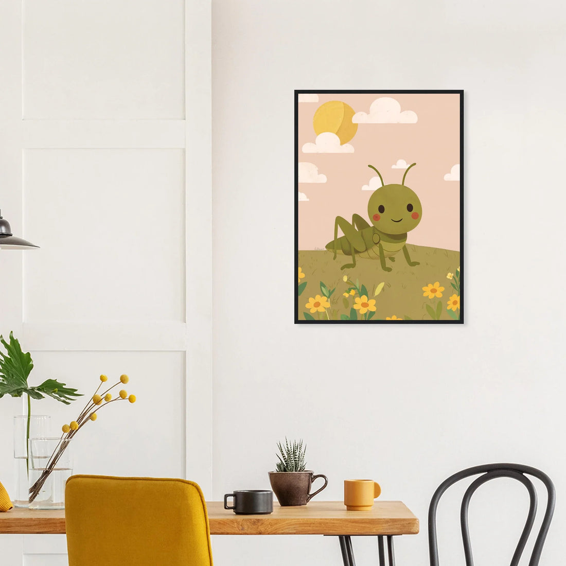Barnrumsinredning med insekter – ny kollektion med unika illustrationer
