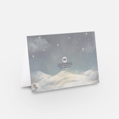 Tre illustrerade julkort