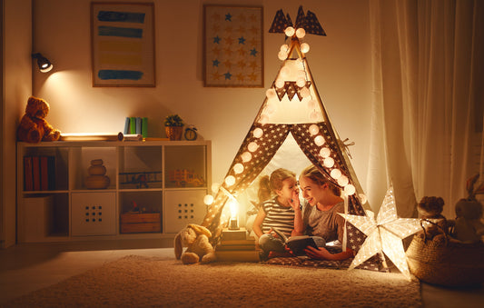 Ljuset som formar barndomen – så skapar du rätt belysning i barnrummet