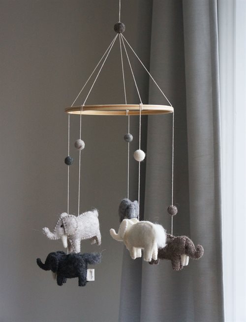 Handsydd mobil, Elefanter Mix