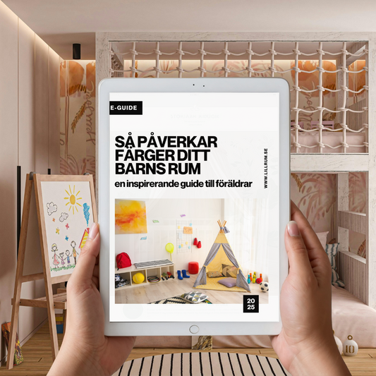 Gratis e-bok:  Så påverkar färger ditt barns rum