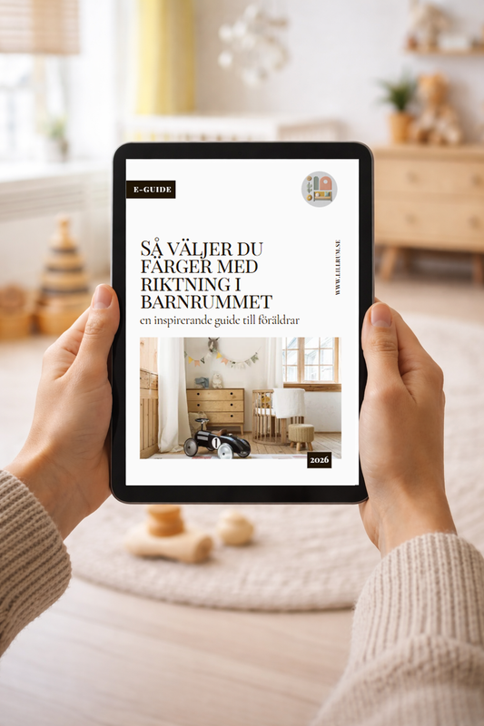 e-guide: Så väljer du färger med riktning i barnrummet