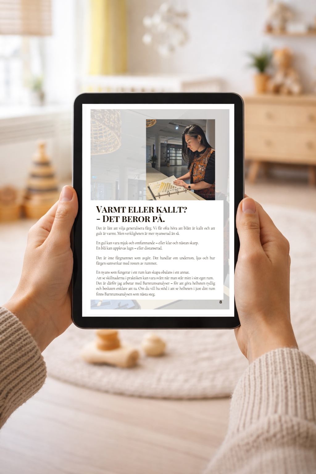 e-guide: Så väljer du färger med riktning i barnrummet