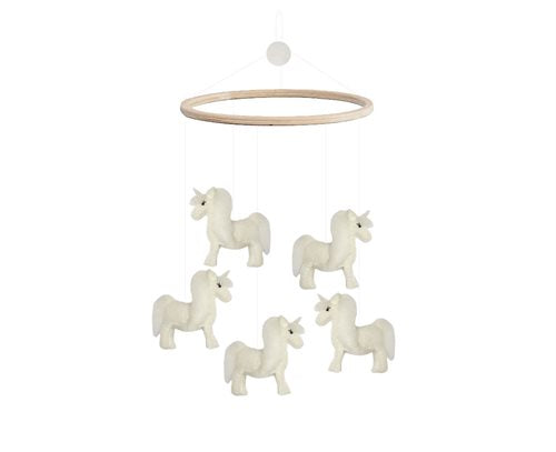 Handsydd mobil, Enhörningar